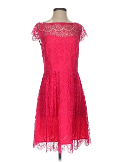 Pre-owned Cynthia Steffe Cocktail Dress In Pink