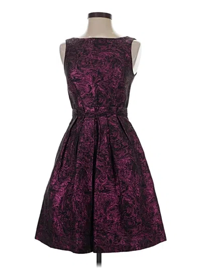 Pre-owned Cynthia Steffe Cocktail Dress In Purple