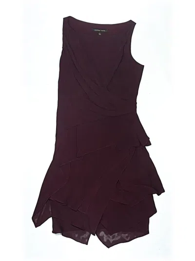 Pre-owned Cynthia Steffe Cocktail Dress In Purple