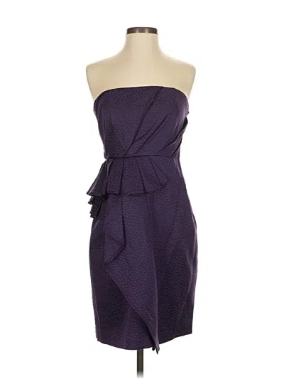 Pre-owned Cynthia Steffe Cocktail Dress In Purple