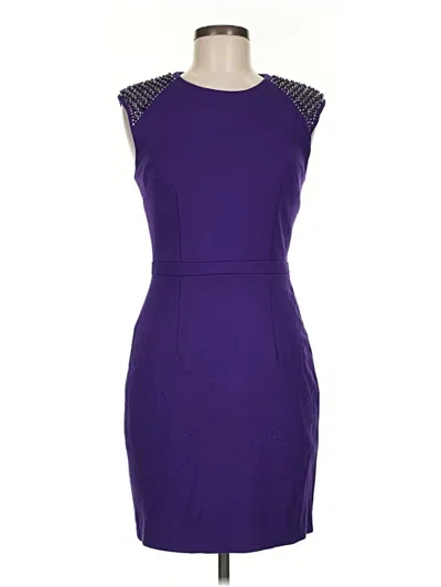 Pre-owned Cynthia Steffe Cocktail Dress In Purple