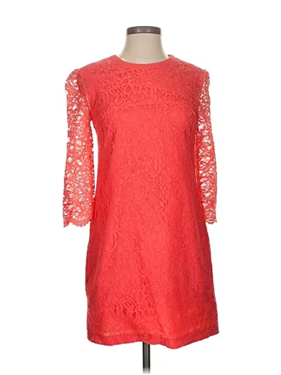 Pre-owned Cynthia Steffe Cocktail Dress In Red