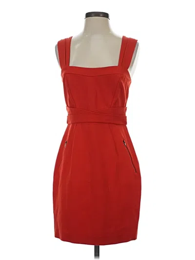 Pre-owned Cynthia Steffe Cocktail Dress In Red