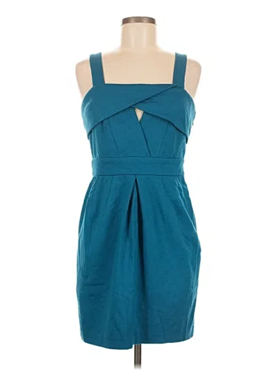 Pre-owned Cynthia Steffe Cocktail Dress In Teal