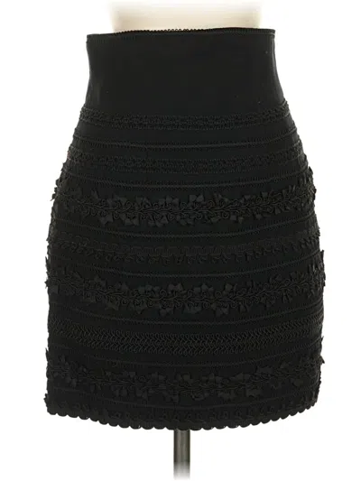 Pre-owned Cynthia Steffe Formal Skirt In Black
