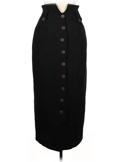 Pre-owned Cynthia Steffe Formal Skirt In Black