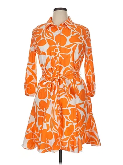 Pre-owned Cynthia Steffe Kimono In Orange