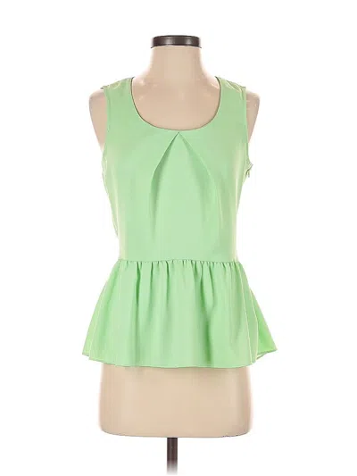Pre-owned Cynthia Steffe Sleeveless Blouse In Green
