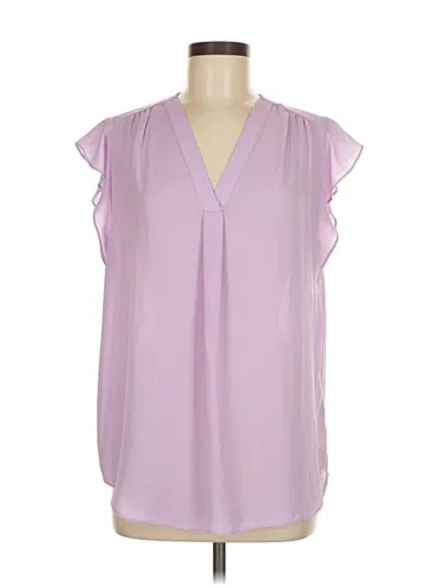 Pre-owned Cynthia Steffe Sleeveless T-shirt In Purple