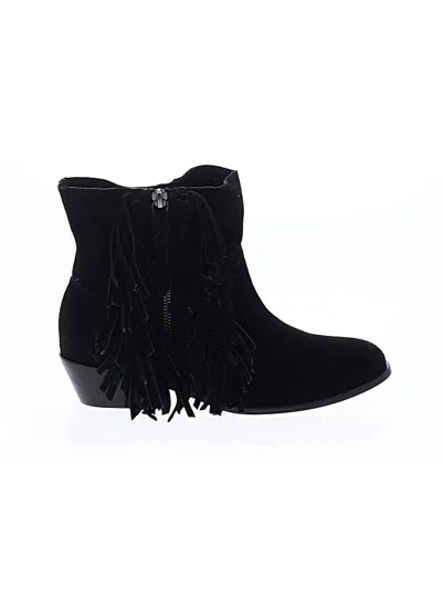 Pre-owned Cynthia Vincent Ankle Boots In Black
