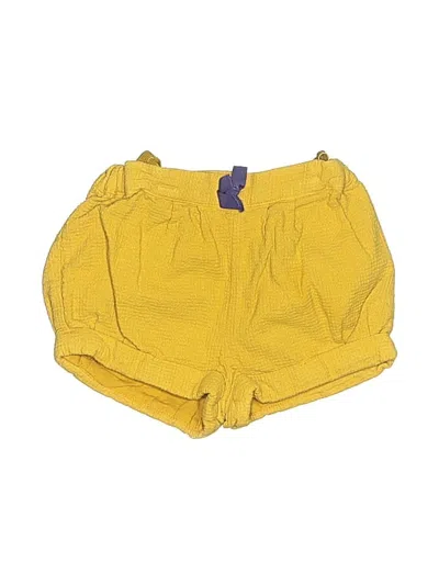 Pre-owned Cyrillus Kids' Shorts In Yellow