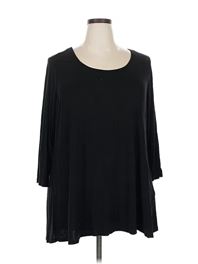 Pre-owned Cyrus 3/4 Sleeve T-shirt In Black