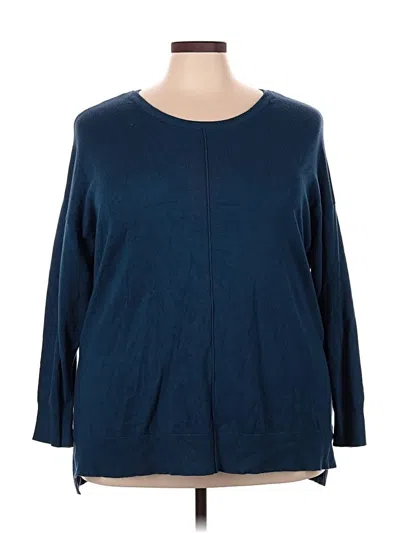 Pre-owned Cyrus 3/4 Sleeve T-shirt In Blue