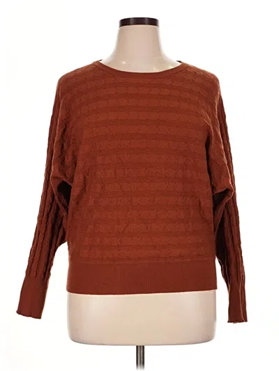 Pre-owned Cyrus 3/4 Sleeve T-shirt In Brown