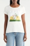 Cyrus Bicycle Graphic T-shirt In White