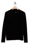 Cyrus Cable Knit Cardigan In Black
