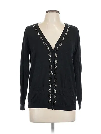 Pre-owned Cyrus Cardigan Sweater In Black