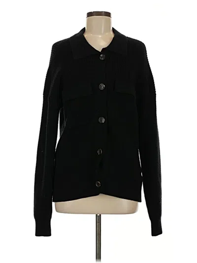 Pre-owned Cyrus Cardigan Sweater In Black