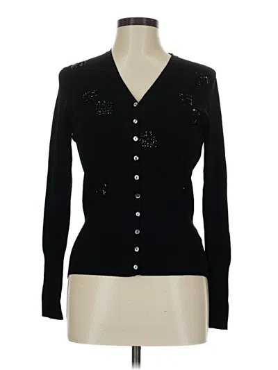 Pre-owned Cyrus Cardigan Sweater In Black