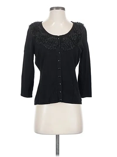 Pre-owned Cyrus Cardigan Sweater In Black