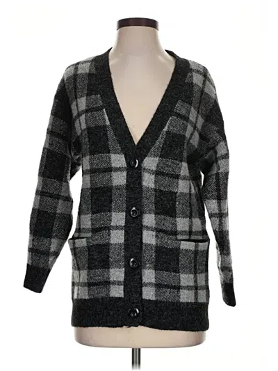 Pre-owned Cyrus Cardigan Sweater In Black