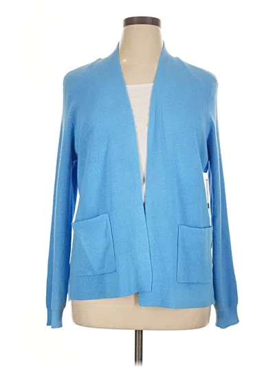 Cyrus Cardigan Sweater In Blue