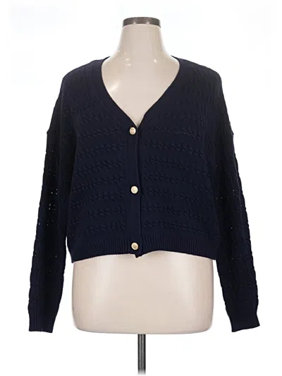 Pre-owned Cyrus Cardigan Sweater In Blue
