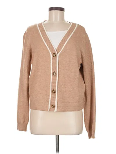 Pre-owned Cyrus Cardigan Sweater In Brown