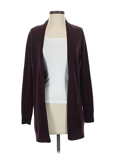 Pre-owned Cyrus Cardigan Sweater In Burgundy