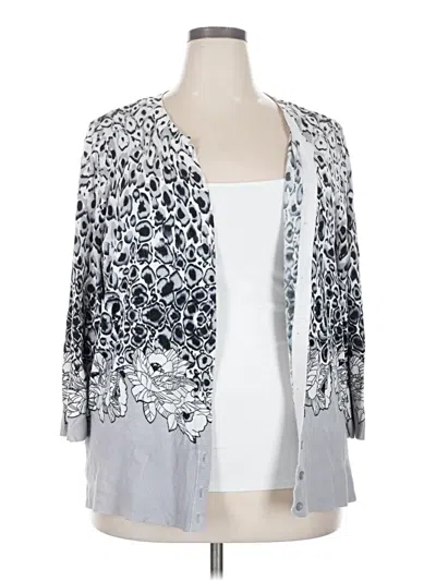 Pre-owned Cyrus Cardigan Sweater In Gray