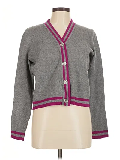 Pre-owned Cyrus Cardigan Sweater In Gray