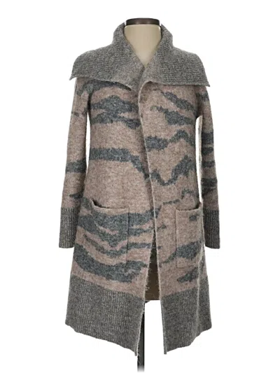 Pre-owned Cyrus Cardigan Sweater In Gray