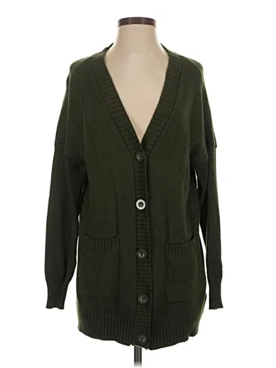 Pre-owned Cyrus Cardigan Sweater In Green