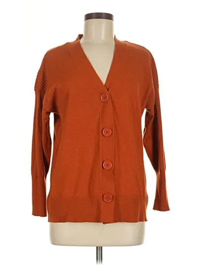 Pre-owned Cyrus Cardigan Sweater In Orange