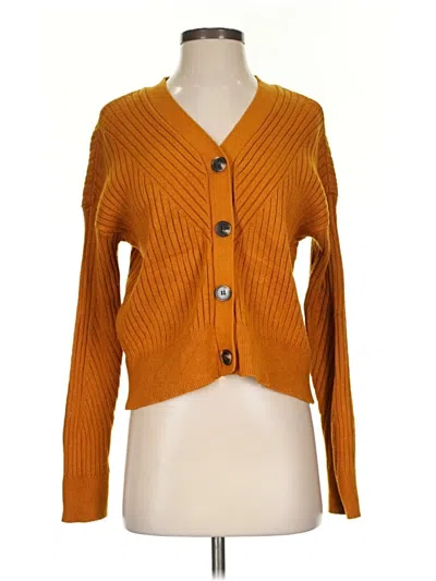 Pre-owned Cyrus Cardigan Sweater In Orange