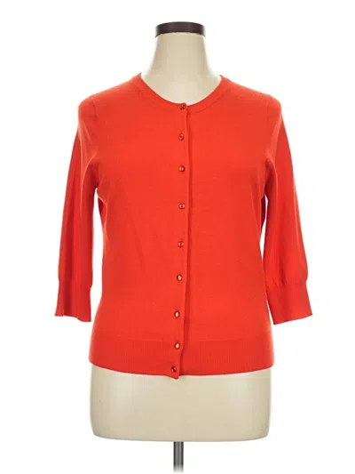 Pre-owned Cyrus Cardigan Sweater In Orange