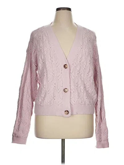 Pre-owned Cyrus Cardigan Sweater In Pink