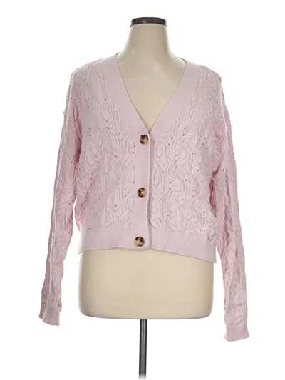 Pre-owned Cyrus Cardigan Sweater In Pink
