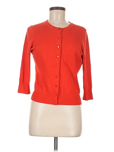 Pre-owned Cyrus Cardigan Sweater In Red