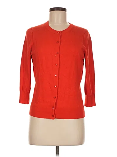 Pre-owned Cyrus Cardigan Sweater In Red