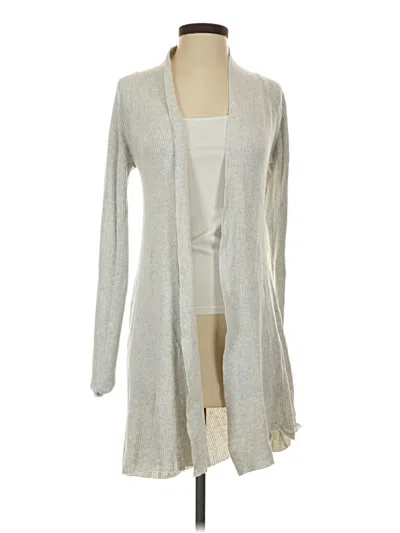 Pre-owned Cyrus Cardigan Sweater In Silver