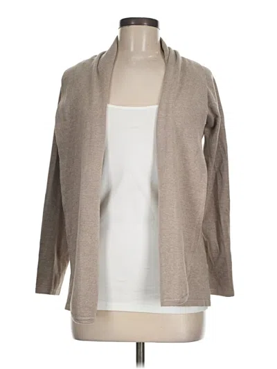 Pre-owned Cyrus Cardigan Sweater In Tan