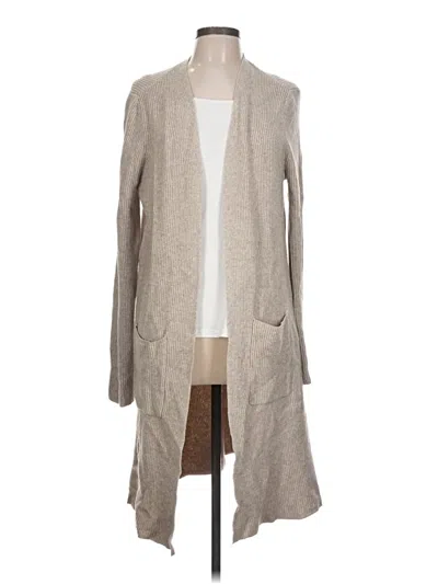 Pre-owned Cyrus Cardigan Sweater In Tan