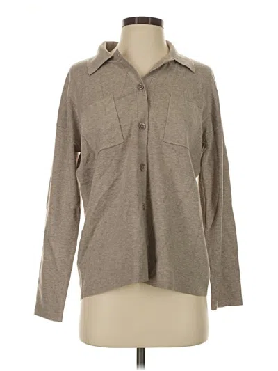 Pre-owned Cyrus Cardigan Sweater In Tan
