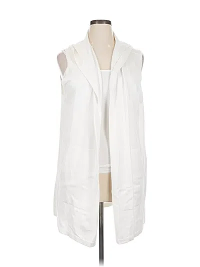 Pre-owned Cyrus Cardigan Sweater In White