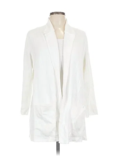 Pre-owned Cyrus Cardigan Sweater In White