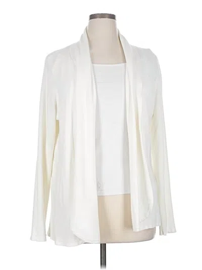 Pre-owned Cyrus Cardigan Sweater In White