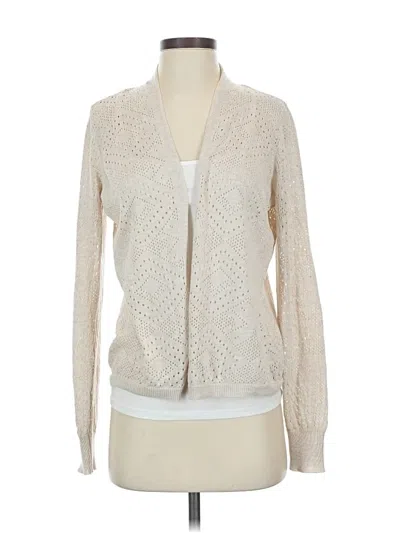 Pre-owned Cyrus Cardigan Sweater In White