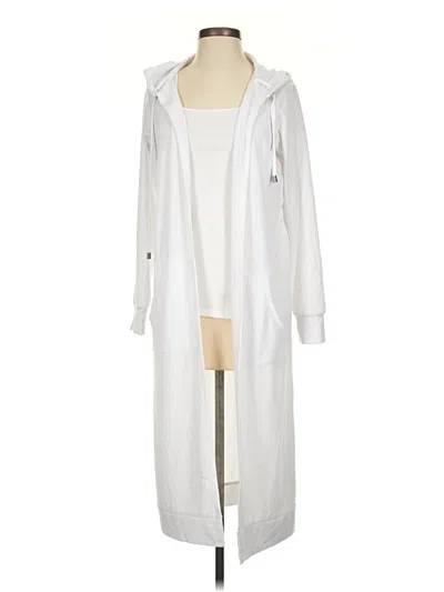 Pre-owned Cyrus Cardigan Sweater In White