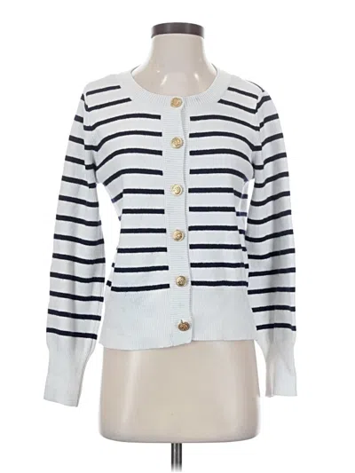 Pre-owned Cyrus Cardigan Sweater In White